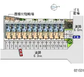 ★手数料０円★栃木市平柳町　月極駐車場（LP）